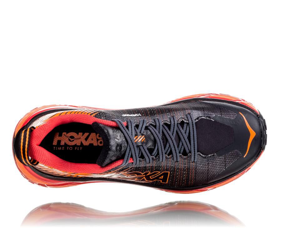 Hoka One One Trailsko Dame - Evo Mafate 2 - Sort/Rød - 157680JYR